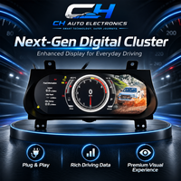Untuk Toyota Hilux 2016-2024 LCD Cluster Instrumen Dashboard Speedometer 12,3 Inci Upgrade Plug and Play Pengganti