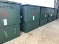 Boîtier de dérivation en acier inoxydable Xubian DFW-12/630A IP30 étanche 630A/1250A 24kV pour équipement de commutation haute tension personnalisable