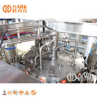 Machine complète de remplissage et de scellage de boissons gazeuses pour le lavage des canettes/ligne de production de conserves de boissons