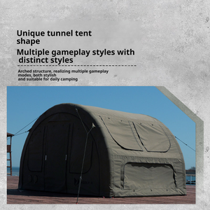 Carpa de Algodón Inflable de 10 Metros Cuadrados para las Cuatro Estaciones, Diseño Impermeable y Resistente al Sol, Montaje Manual, para Acampar al Aire Libre - Product Image 2