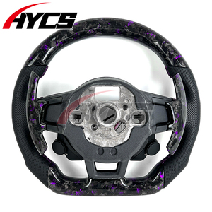<span class=keywords><strong>Volante</strong></span> de Fibra de Carbono Forjado LED Personalizado para Volkswagen vw Serie GTI/Serie Golf 7R <span class=keywords><strong>Mk7</strong></span> <span class=keywords><strong>Mk7</strong></span>.5 <span class=keywords><strong>GLI</strong></span> con Botón de Arranque R8 - Product Image 6
