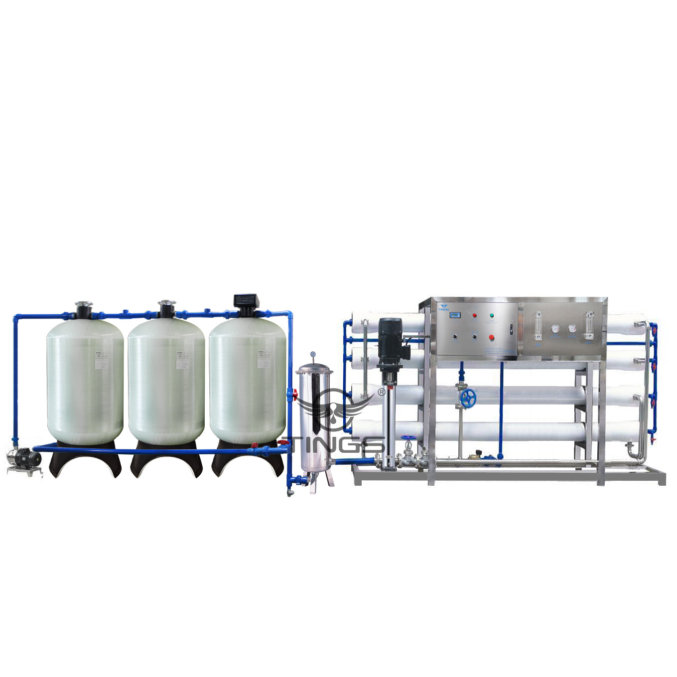 1000lph饮用水净水机ro反渗透纯净水系统 - buy pure water reverse