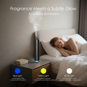 เครื่องกระจายกลิ่นอัจฉริยะแบบไร้น้ำ รุ่นใหม่ วัสดุอลูมิเนียมอัลลอยด์ ความจุ 120 มล. ใช้กับน้ำมันหอมระเหย เหมาะสำหรับโรงแรมและอาคารทรงสูง - Product Image 3