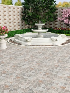 Carreaux en porcelaine 600X600X12mm antidérapants pour sols intérieurs et extérieurs, pour <span class=keywords><strong>jardin</strong></span>, cour, sol extérieur antidérapant - Product Image 2