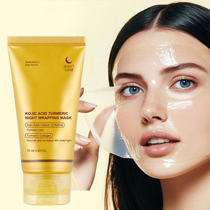 Masker Wajah Kolagen Peel Off 75ml Penjualan Panas, Menutrisi Kulit Bercahaya Semalaman, Masker Malam Kojic Acid Kunyit - Product Image 2