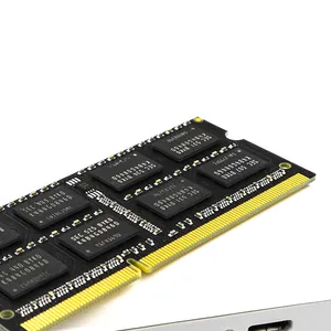 Factory Direct Atacado DDR3 8GB Memória Ram 1600Mhz Frequência para Laptop Stock Status com 4GB a 8GB de Capacidade