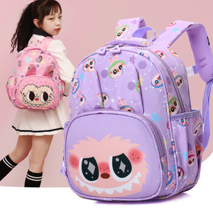 Mochilas con estampado bonito de gran capacidad a la moda para estudiantes de escuela primaria de jardín de infantes estilo de moda dibujos animados de nailon - Product Image 1