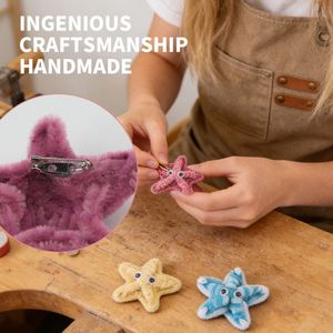 Atelier de broches étoile de mer à yeux bouleux : Créez une jolie étoile de mer à yeux mobiles avec des tiges en chenille – Choisissez parmi 10 couleurs amusantes - Product Image 5