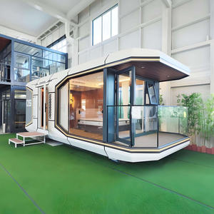Moderna capsula spaziale di lusso sistema intelligente prefabbricato Camping capsula casa prezzo di fabbrica - Product Image 5