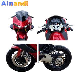 Скорость 160 км/ч 8000 Вт двигатель высокой мощности одиночный электрический мотоцикл 72 В напряжение 120A литиевая батарея с ABS Brembo тормоз - Product Image 4