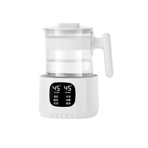 Baby Formula Maker Electric Heating Adjustable Temperature 700ml Glass Water Heater for Infant Milk Preparation - Product Image 1