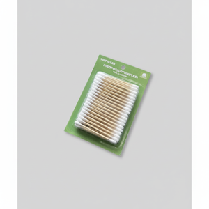 CASAMAX WL AQ-4201 Confezione da 100 Bastoncini di Cotone a Doppia Punta in Bambù Prodotti in Cina - Product Image 2