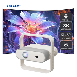 Projecteur de <span class=keywords><strong>cinéma</strong></span> portable Topleo, Android, mise au point automatique, haute résolution 1080P, projecteur de <span class=keywords><strong>cinéma</strong></span> maison - Product Image 1