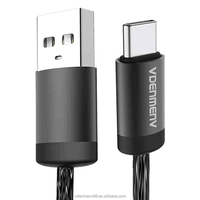 Câble USB tressé en nylon 2.4A - Chargeur universel Android à coque en aluminium