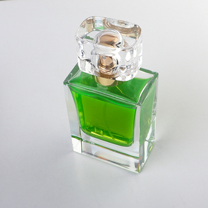 Botella de Perfume de Vidrio Transparente Cuadrada y Plana de 60 ml <span class=keywords><strong>con</strong></span> Tapa de Cristal, Caja de Regalo de Lujo para Fragancias de Alta Gama - Product Image 4