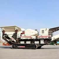 Concasseur à mâchoires mobile sur chenilles Alibaba en Éthiopie Henan Hongxing, prix de l'usine pour la production d'agrégats de construction