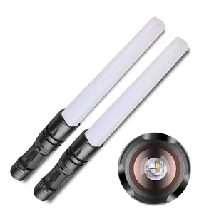 Linterna LED retráctil con modo estroboscópico, luz de reflejo táctico portátil giratoria para exteriores, con zoom, ultrabrillante XPE