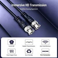 Cable de Conexión BNC Macho a Macho Q9, Cable Coaxial Blindado 75-3 75-5, Cable de Extensión de Video CCTV para DVR