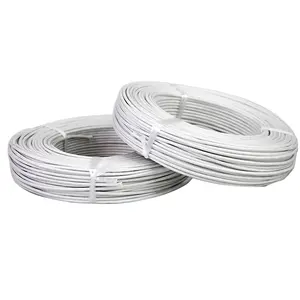 Customized number of cores Glass fiber sheathed braided Copper Cables Mica tape fire resistant Wires