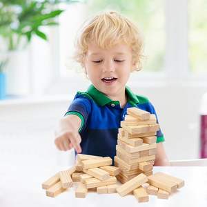 Juego de Bloques de Madera para Niños y Familias, Juego Educativo para la Coordinación Mano-Ojo y el Equilibrio, Seguro, No Tóxico, Juego para Reuniones y Fiestas - Product Image 6