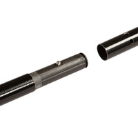 Pelle à sable en fibre de carbone à long manche, manche de pelle en métal, outil de détection de métaux pour la détection de métaux et la chasse au trésor