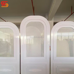 ฉากหลังงานแต่งงานอะคริลิคแบบโค้งครึ่งวงกลม ดีไซน์ใหม่ สวยหรู ผลิตจาก PVC สำหรับตกแต่งเวที - Product Image 2