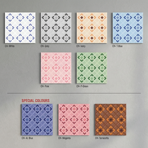 Matt Embossed Stone Punch Designer Carrelages de sol en céramique Finition émaillée brillante Tailles 12x12 16x16 30x30 300x300 Porcelaine - Product Image 1