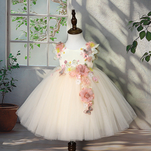 <span class=keywords><strong>Bambina</strong></span> di 1-6 anni su misura <span class=keywords><strong>principessa</strong></span> Appliques grande arco abito squisito per bambini festa abito <span class=keywords><strong>da</strong></span> sera - Product Image 1