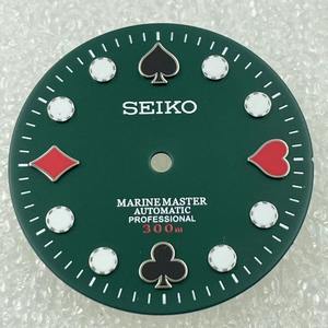 Nuevo Dial de Lujo para NH36/NH35, Verde Luminoso, para Reloj de Buceo, 28.5mm, Movimiento Mecánico de Metal, Sin Calendario - Product Image 3