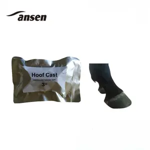 Hot Selling Vet Wrap Waterproof Cohesive Equine Cast Hoof Cast Bandage Tape for Horse Hoof Protection