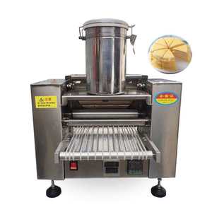 <b>Automatic</b> Motorized Pastry Crepe & <b>Pancake</b> <b>Maker</b> Machine Food Grade Stainless Steel for Restaurants High Capacity 200-300/hr - Product Image 1