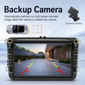 Autoradio con CarPlay Wireless per VW Volkswagen Golf 6 Passat <span class=keywords><strong>Polo</strong></span> 2003-2016, Doppia Manopola Fisica, Schermo IPS da 8 Pollici - Product Image 1