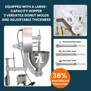 Venta caliente con diseño antiadherente 4-Rows Maquina De Donas Donut Machine Alta eficiencia Ahorro DE TRABAJO <span class=keywords><strong>Dunkin</strong></span> <span class=keywords><strong>Donuts</strong></span> Equitment - Product Image 4