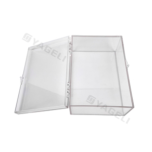 Caja de almacenamiento de alimentos acrílica transparente personalizada de alta calidad para organización de cocina - Product Image 4