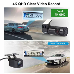 1.47 IPS Màn Hình Nhỏ Máy Ảnh Xe DVR Lái Xe Ghi Âm 4K + 1080P Phía Trước Và Phía Sau Wifi GPS Ứng Dụng Điều Khiển Tầm Nhìn Ban Đêm Dash Cam 4K - Product Image 5