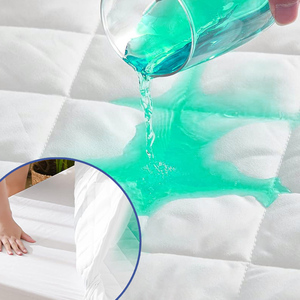 Versand bereit Geste ppter wasserdichter Matratzen schoner Wanzen schutz China Mikro faser matratze und Kissens chutz mit tiefer Tasche - Product Image 4