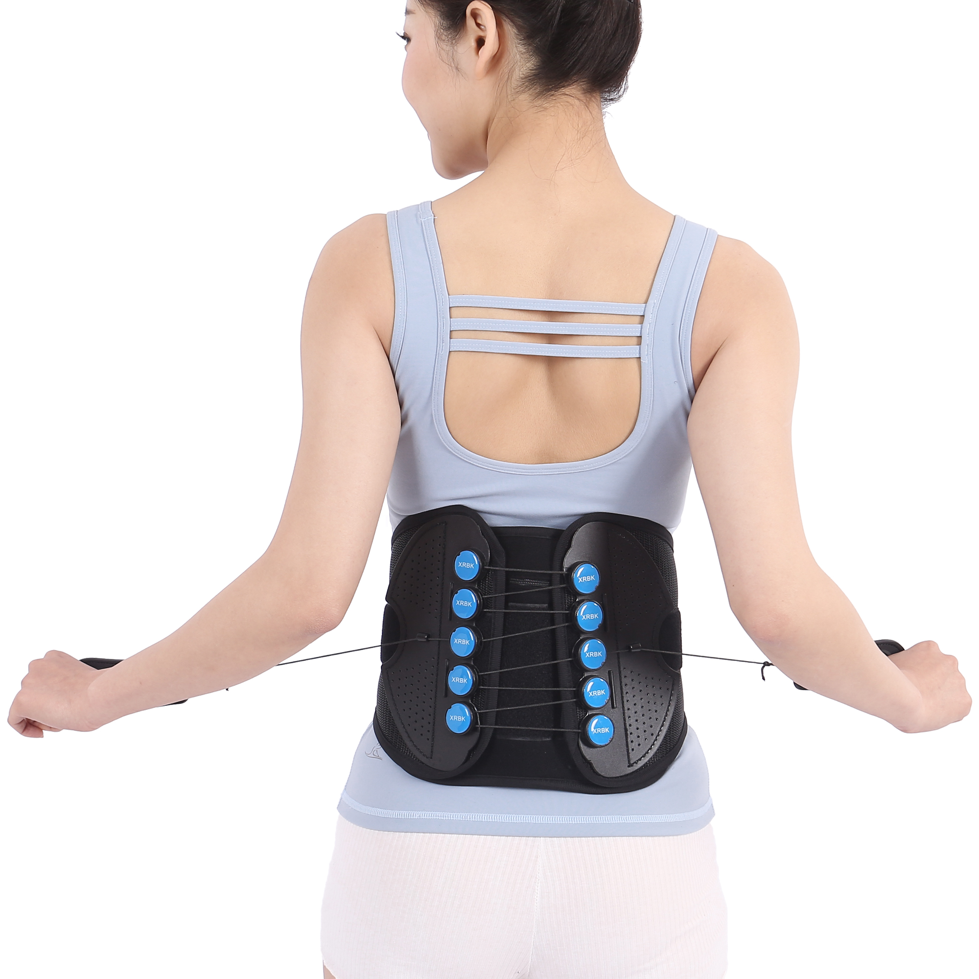 Physiotherapy Equipment Waist Brace Belt Customized adjustable breathable Lower Back Pain Relief waist belt lumbar Support