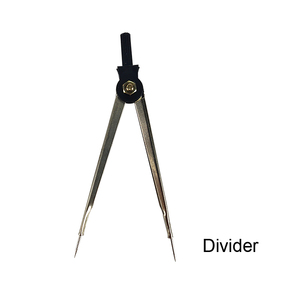 Mới Đến 2024 9Pcs A5001 45Cm Tùy Chỉnh Kim Loại Toán Học Hình Học Hộp Thực Hành Cai Trị Cụ La Bàn Hình Học Thiết Lập - Product Image 2