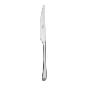 Couteau de table Pinti Trumpet, sans nickel, en acier inoxydable, épaisseur 3 mm, fournitures de restauration, vente en gros - Product Image 1