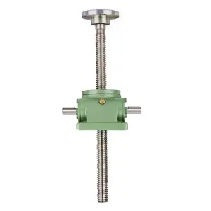 The top quality worm gear lead screw jack machine lifting platform will have a load of up to 200 tons