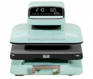 Desktop Flat Hot Press <b>Printing</b> <b>Machine</b> Automatic Heat Press Printer with Flat Plate for Sublimation on <b>Clothes</b> Making Logos - Product Image 2