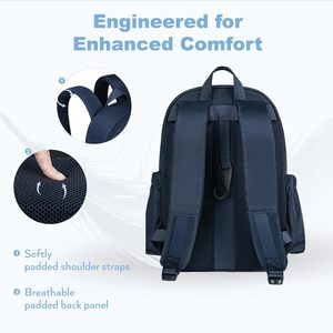 Sac à dos de pickleball matelassé KAVIGOR avec compartiment pour chaussures, sac de raquette imperméable - Product Image 4
