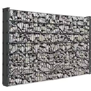 Sıcak Daldırma Galvanizli Çelik <span class=keywords><strong>Gabion</strong></span> Sepet Duvar Taş Çit <span class=keywords><strong>Gabion</strong></span> Kutusu h 260x40x200 - Product Image 2
