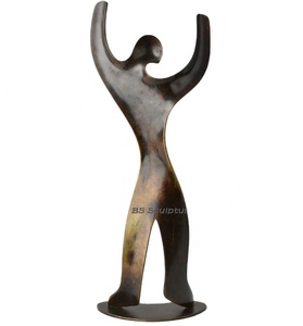 Statue de bronze de Fernando <span class=keywords><strong>Botero</strong></span>, célèbre sculpteur, représentant une femme corpulente grandeur nature en cuivre - Product Image 3