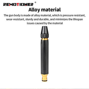 Boquilla pulverizadora de alta presión para lavado de coches, rociador para manguera de jardín, grifo de agua, cuerpo de plástico, boquilla de aleación - Product Image 3