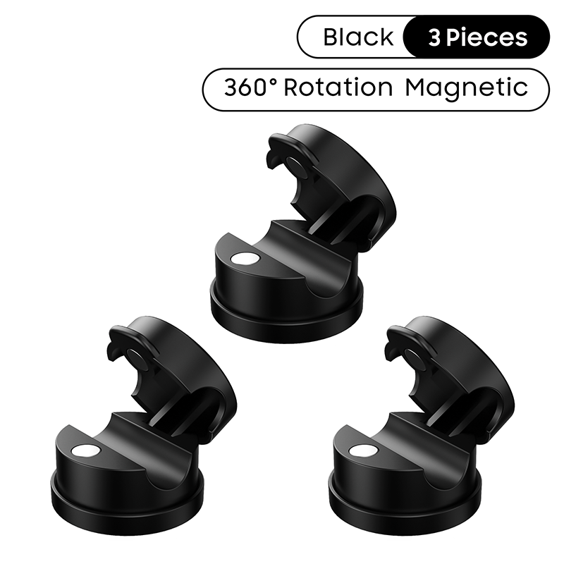 360° Modelo de rotación 3 piezas-Negro