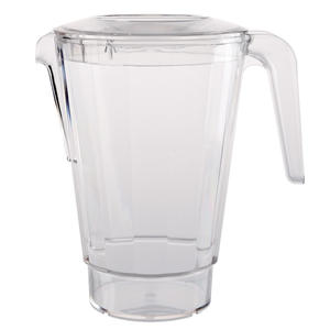 Brocca europea per latte birra trasparente 50oz brocca di succo di birra 1.5L 50oz PC <span class=keywords><strong>SAN</strong></span> plastica pila brocche d'acqua - Product Image 2