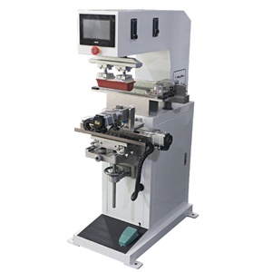 Nouvelle machine d'impression tampon PLC automatique monochrome haute précision pour couvercles en plastique, cœurs de pompe à moteur et coupelles fermées - Product Image 5
