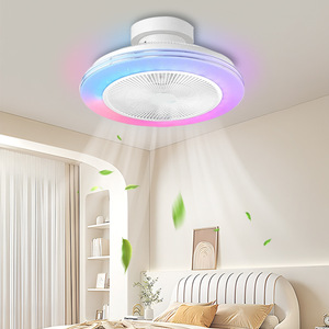 SENKAI moderno RGB decorar la habitación de la luz de techo o el hotel empotrado inteligente LED ventilador de techo con lámpara con <span class=keywords><strong>control</strong></span> remoto - Product Image 2