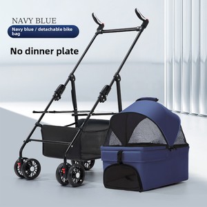 हल्के सांस लेने योग्य फोल्डेबल डिचैटेबल आयरन पालतू कुत्तों और बिल्लियों के लिए चलने वाले वाहक - Product Image 6